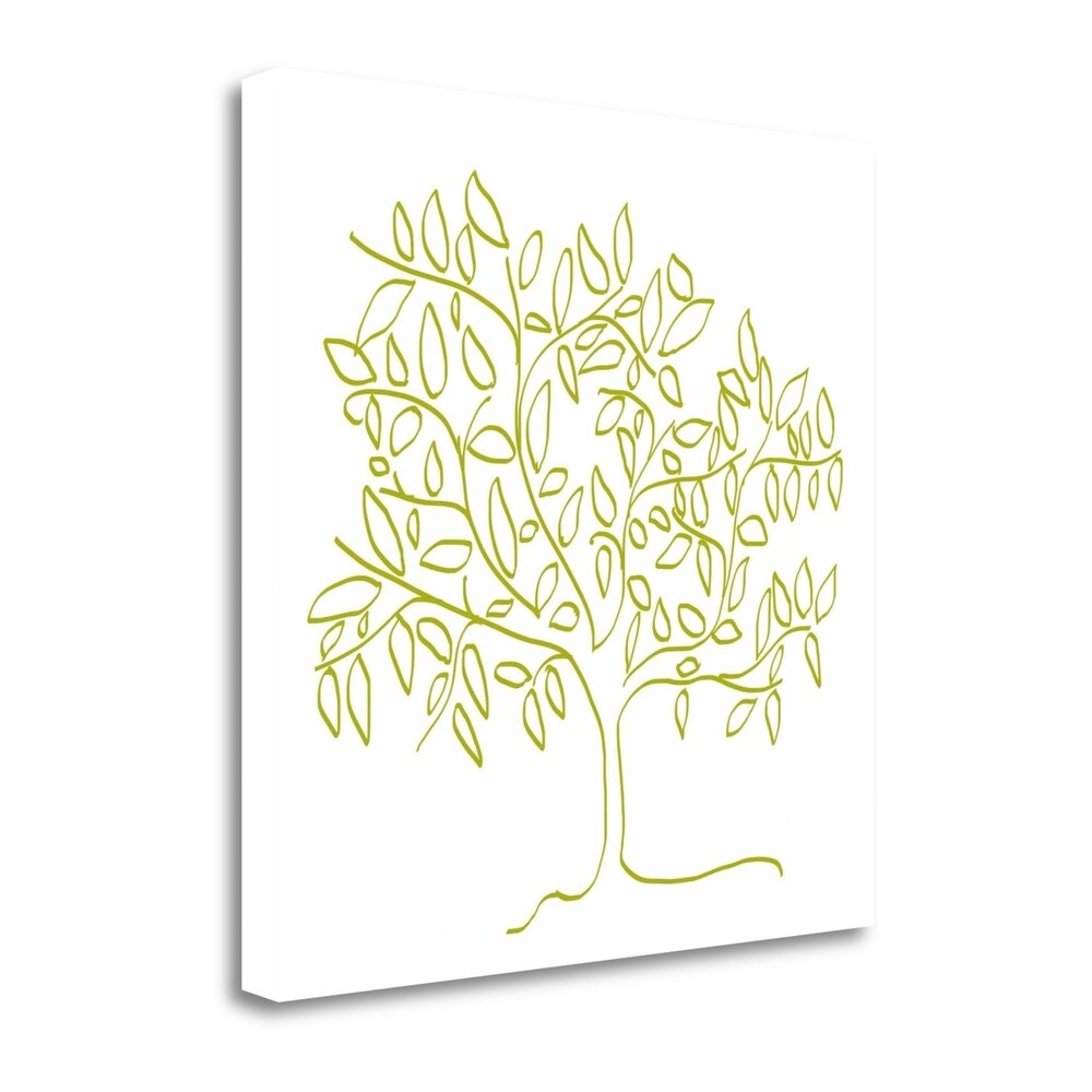 Citron Tree Fine Art Giclee Print by Jan Weiss - Gallery Wrapped Canvas Wall Art, Ready to Hang - Perfect for Living Room, Bedroom & Office Decor