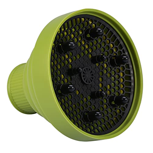 Universal Hair Dryer Diffuser Attachment for Curly & Wavy Hair - Professional Foldable Lightweight Diffuser for Blow Dryers - Perfect for Salon Styling & Home Hair Care