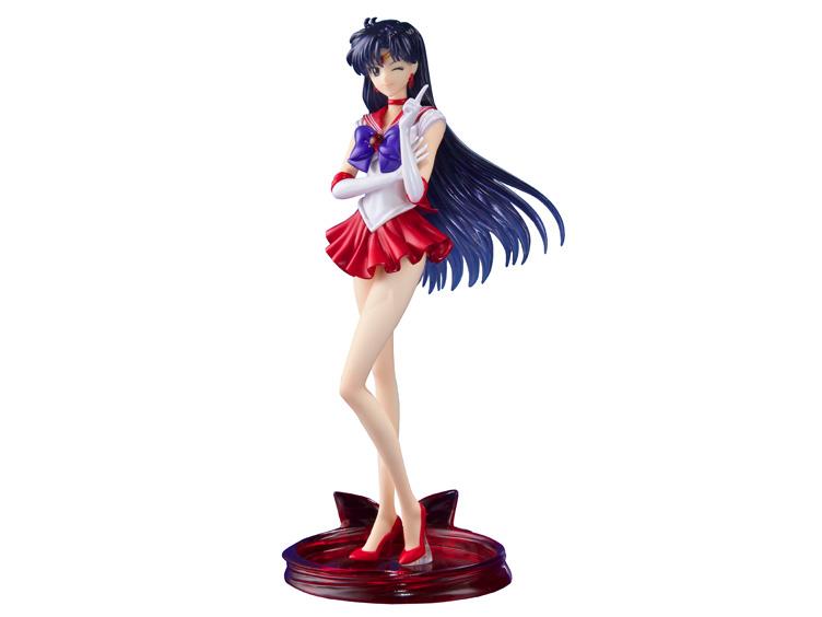 Figuarts ZERO Sailor Mars Action Figure - Pretty Guardian Sailor Moon Crystal Anime Collectible for Display & Gifts