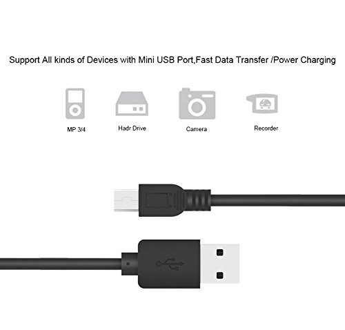 MaxLLTo™ USB Charger & Data Sync Cable for Sony NWZ-E384/NWZ-E385 MP3 Player - Fast Charging & File Transfer - Perfect for Travel, Work & Music Lovers