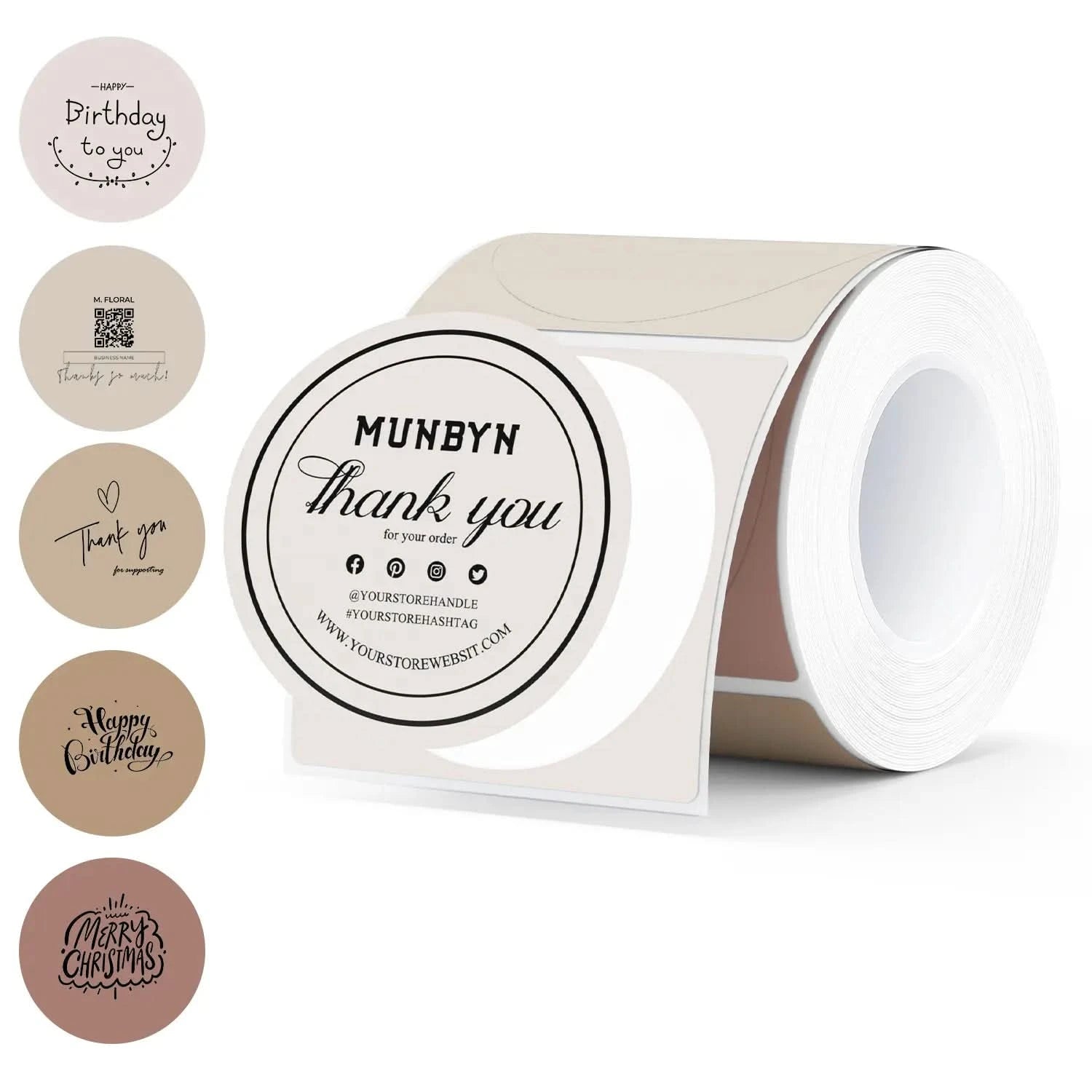 MUNBYN Morandi Series - Stylish Home Decor & Office Accessories for Modern Living Spaces