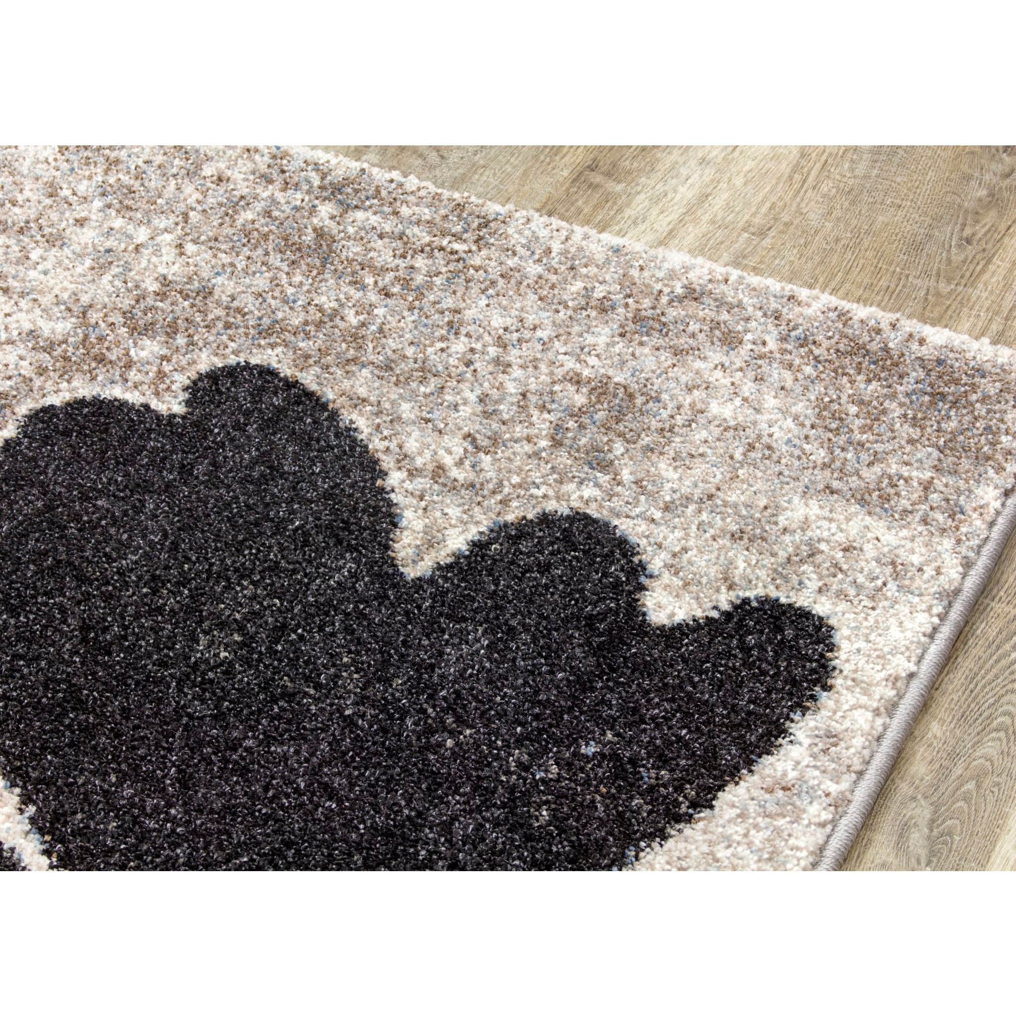 Breeze Area Rug 9x12 - Soft Modern Boho Chic Living Room Rug - Perfect for Bedroom, Nursery & Home Decor