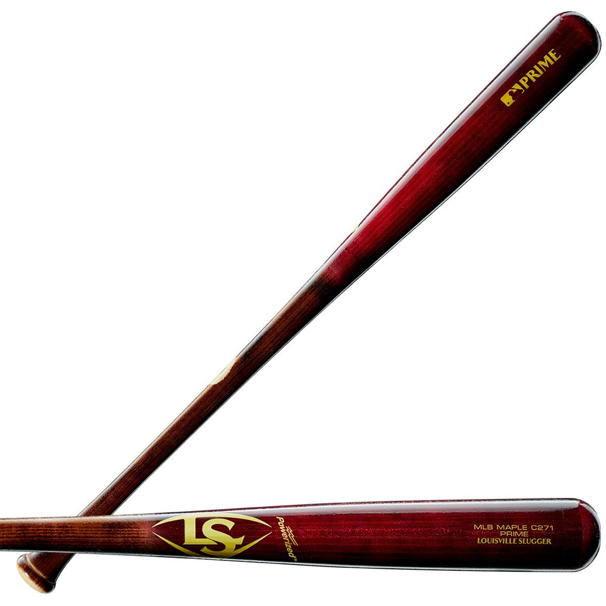 Louisville Slugger MLB Prime Maple C271 Baseball Bat - Cherry Bomb Finish for Power Hitting & Performance | Perfect for League Games & Training