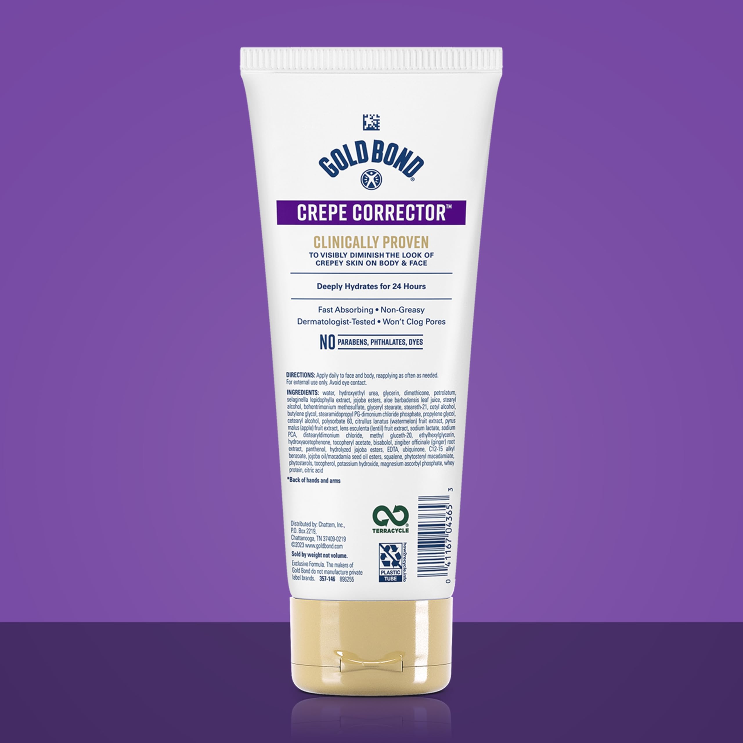 Gold Bond Age Renew Crepe Corrector Body Lotion - Hydrating & Smoothing Formula for Dry, Crepey Skin - 8 oz - Perfect for Daily Moisturizing & Skin Repair
