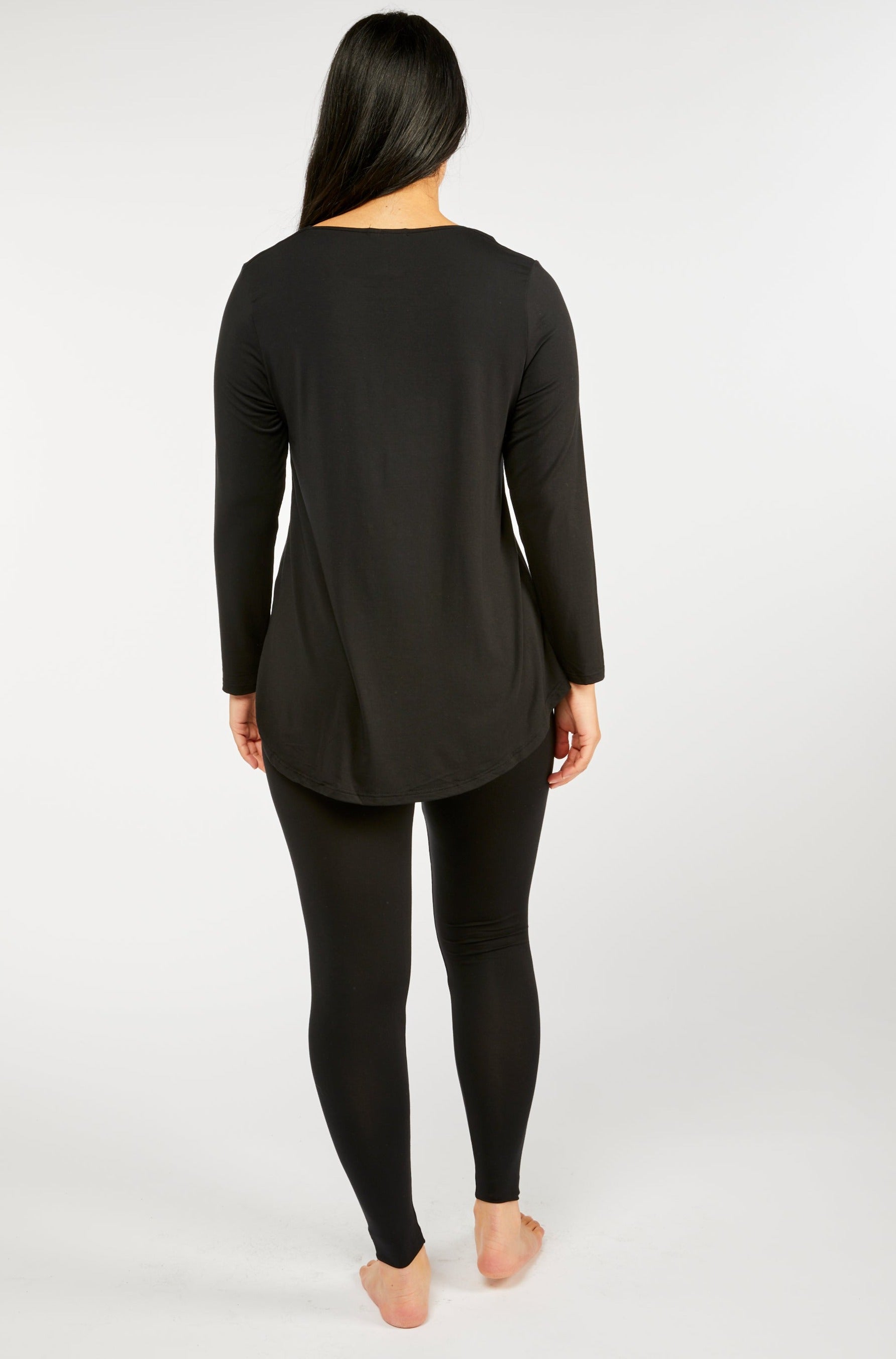 Tani Cara Women's Long Sleeve T-Shirt - Soft Cotton Casual Top for Everyday Wear | Perfect for Work, Travel & Layering