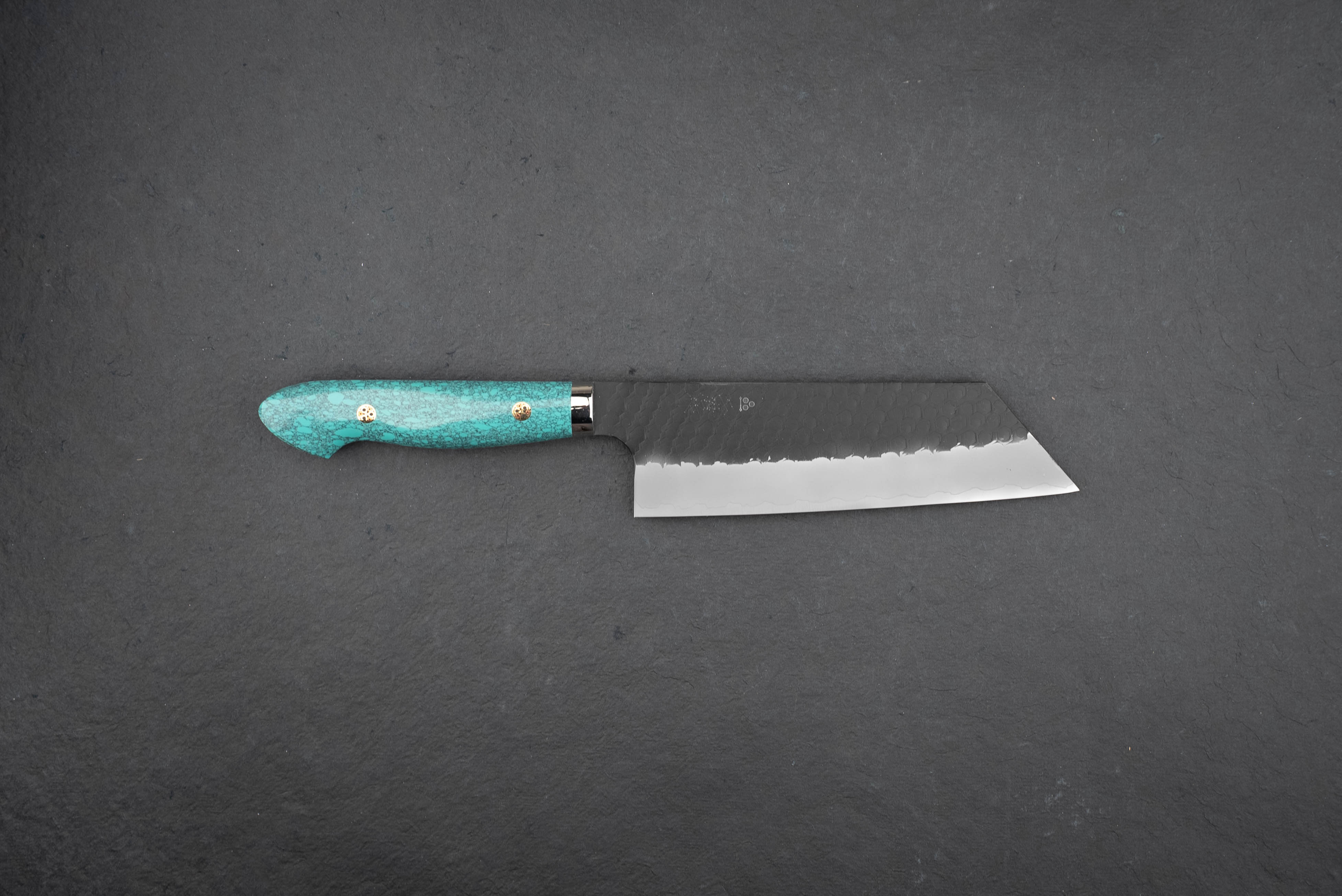 Nigara SG2 Kurouchi Tsuchime Kiritsuke Nakiri Knife 180mm - Premium Japanese Kitchen Knife for Slicing, Dicing & Vegetable Prep - Perfect for Home Chefs & Professional Kitchens