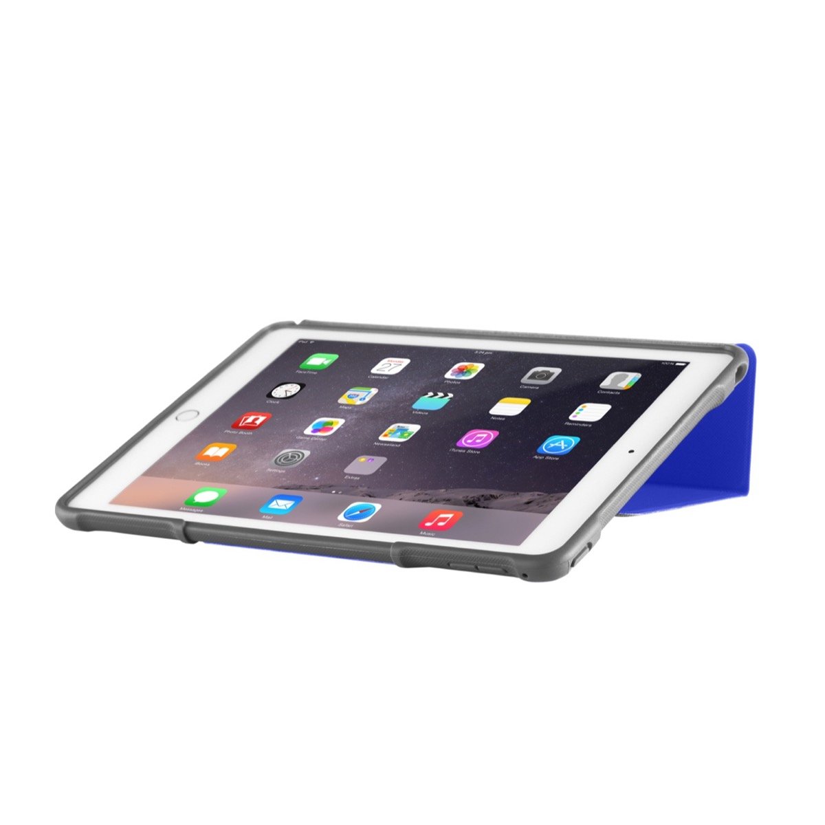STM Dux Rugged Protective Case for Apple iPad Air 2 - Shockproof & Durable Blue Cover (Model: stm-222-104J-25) | Perfect for Outdoor Adventures, Travel & Daily Commute