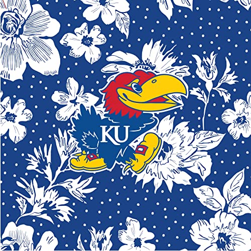 Royal/White Rain Garden With University of Kansas - Recycled Cotton
