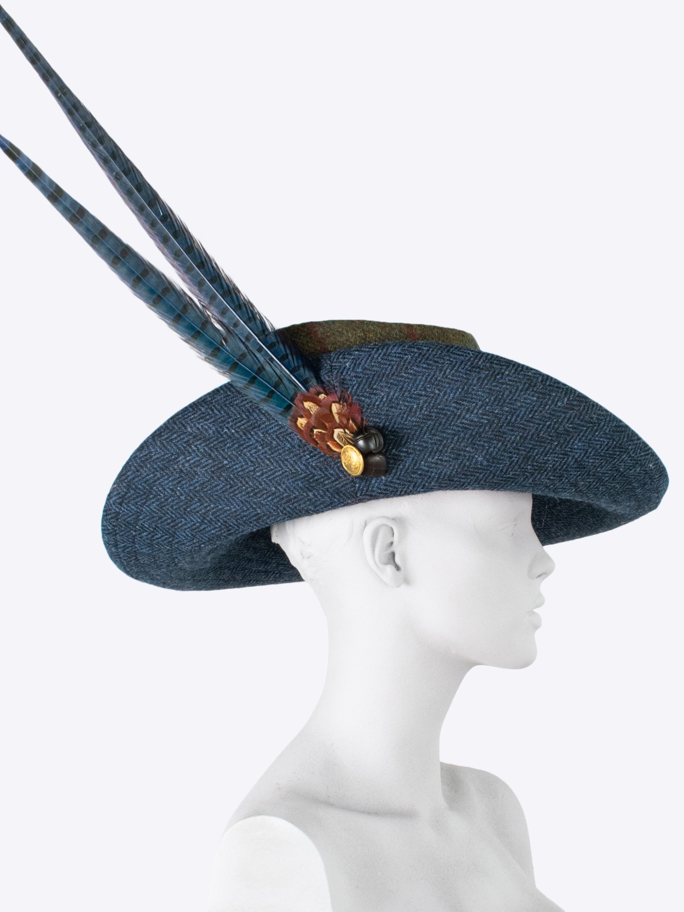 Waterproof Wide Brim Sun Hat for Women & Men - UV Protection Outdoor Summer Hat in Green & Navy Blue - Perfect for Beach, Hiking, Gardening, and Travel