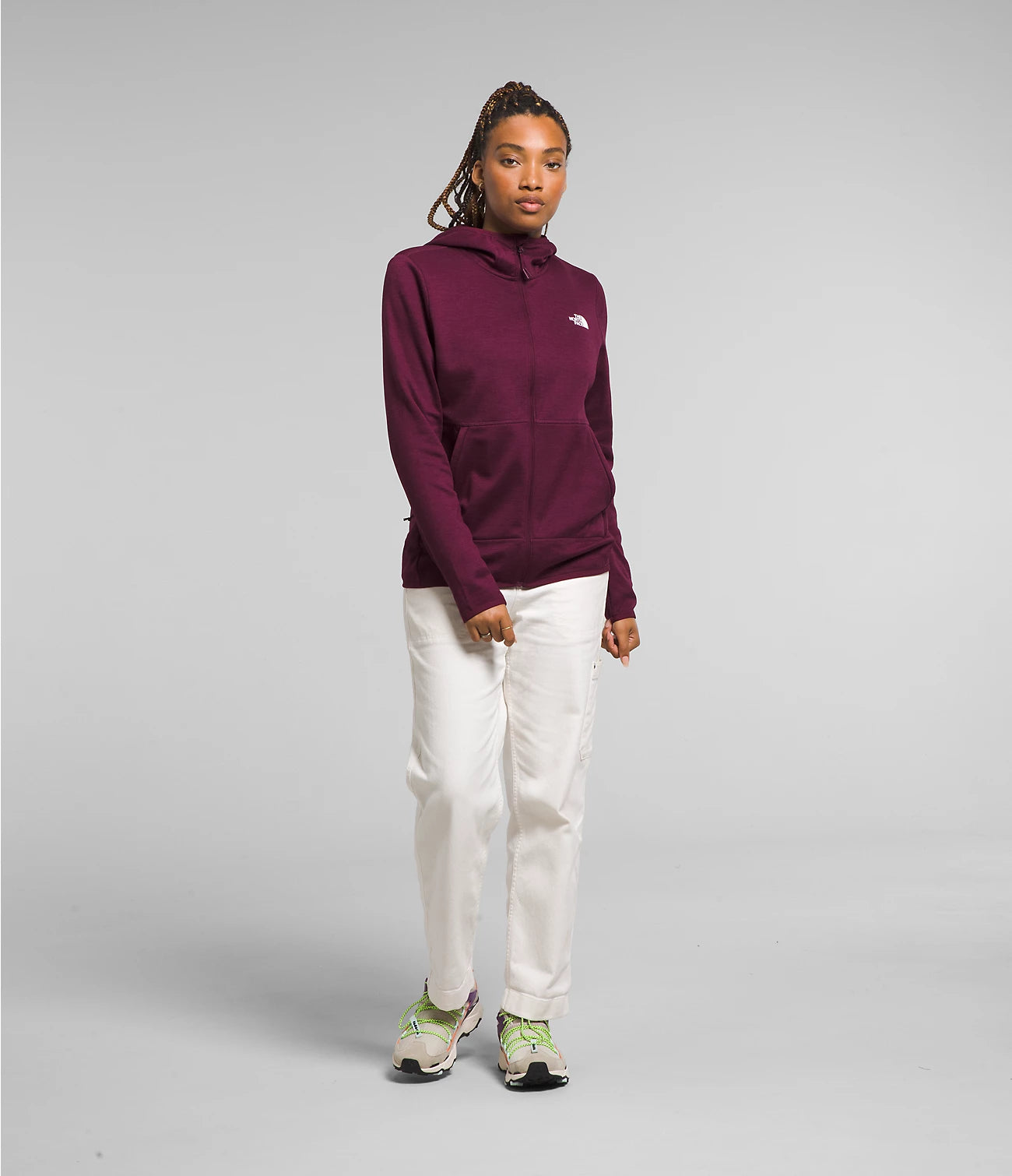 Women's Canyonlands Hoodie - Cozy Fleece Pullover for Outdoor Adventures | Hiking, Camping & Casual Wear | NF0A5GBC Past Season
