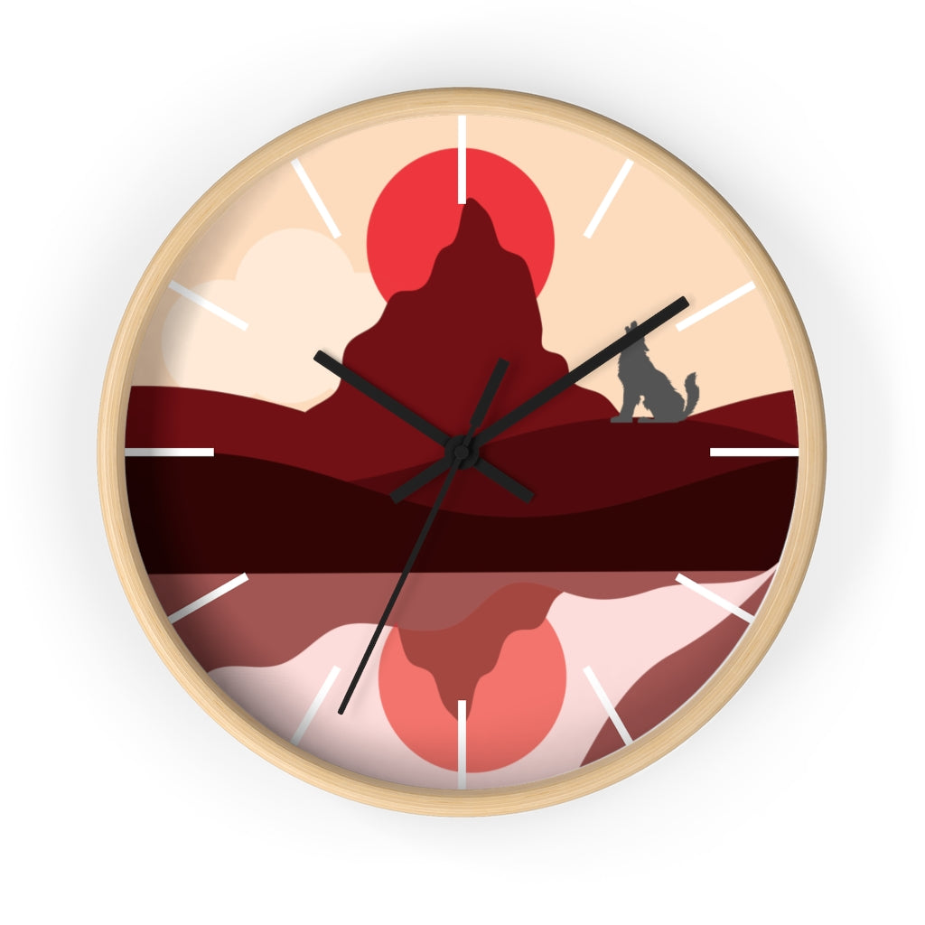 Stylish Southwest Midwest Wall Clock - Rustic Decor for Living Room, Bedroom & Office - Perfect for Home & Office Décor
