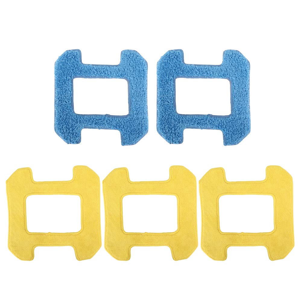 Tgoon Replacement Window Robot Mop Pads - Durable Dry & Wet Cleaning Cloths for Window Cleaning Robots - Perfect for Streak-Free Glass Cleaning on Windows, Mirrors, and Glass Surfaces