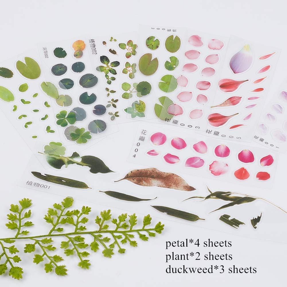OLYCRAFT 18 Sheets 3D Goldfish Film Stickers - Koi Pond Painting Decals, Goldfish Resin Stickers for DIY Crafts, Epoxy Resin Filling Material - Perfect for Scrapbooking, Jewelry Making & Home Decor