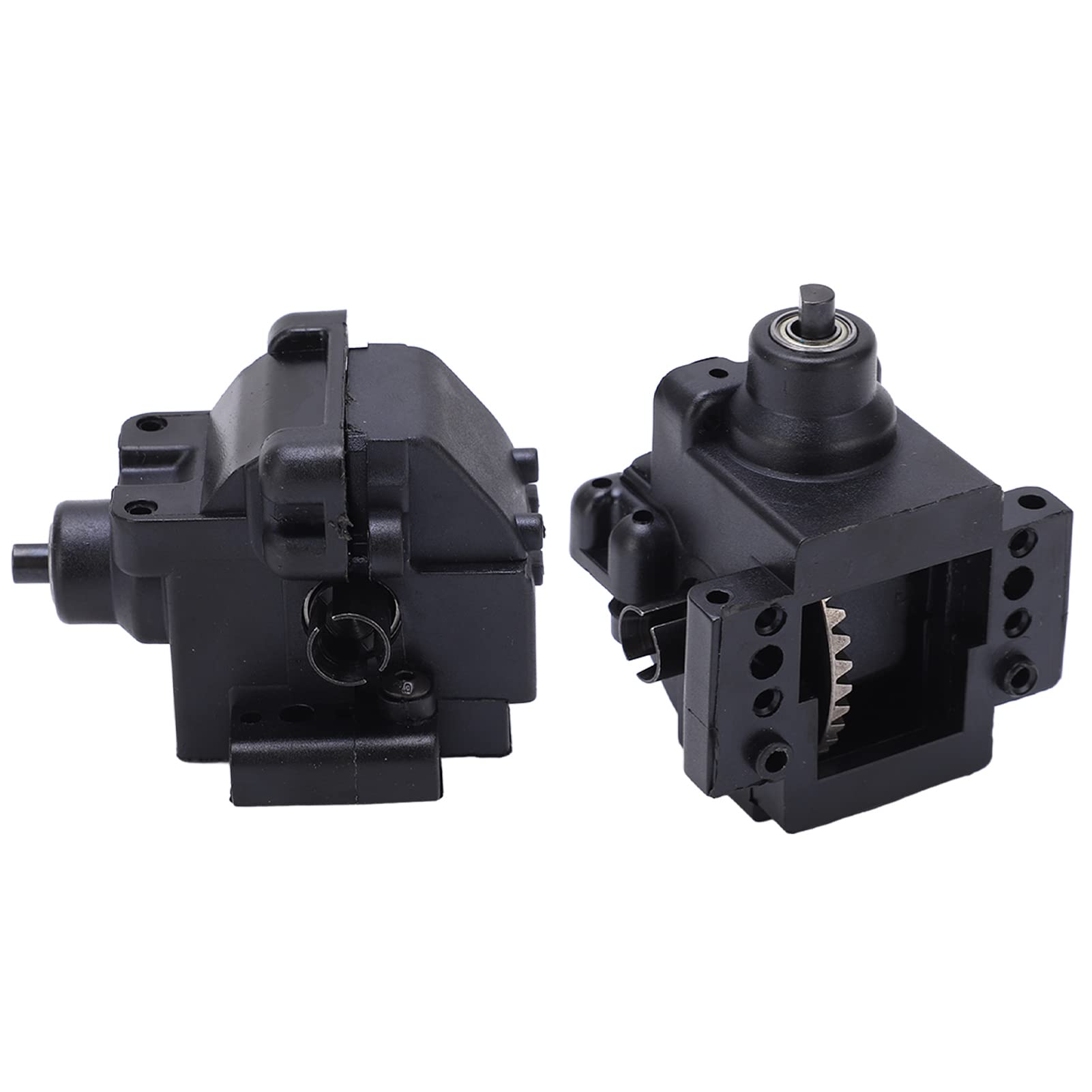 Dilwe RC Gearbox Complete Set - 1:10 Scale Transmission Gear Box Assembly for HSP Remote Control Cars | RC Gear Box Diff Set | Replacement Parts for 1/10 RC Vehicles | Perfect for Off-Road Racing & DIY RC Car Repairs