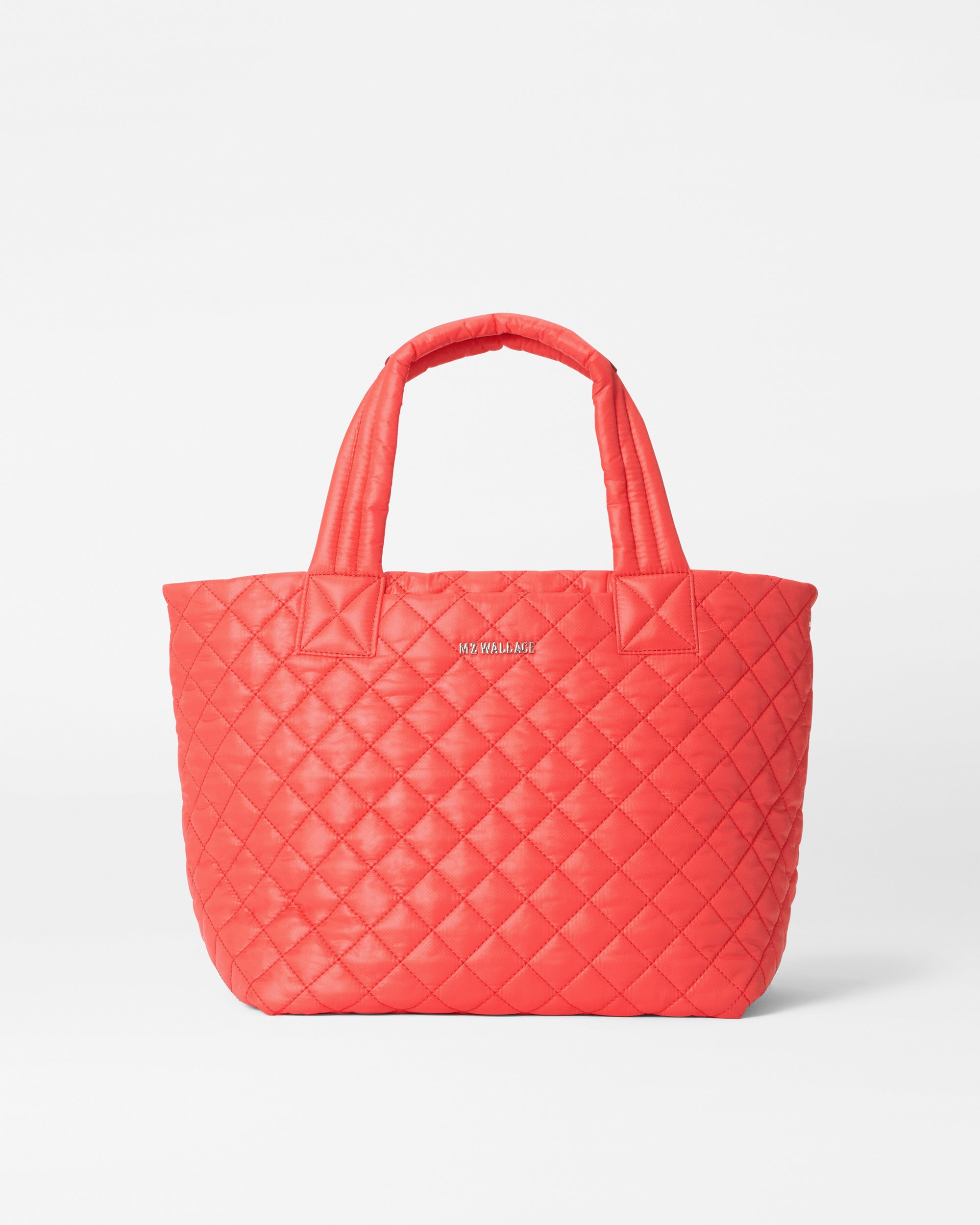 Stylish Coral Small Metro Tote Bag - Premium Deluxe Handbag for Women | Perfect for Work, Travel & Everyday Use