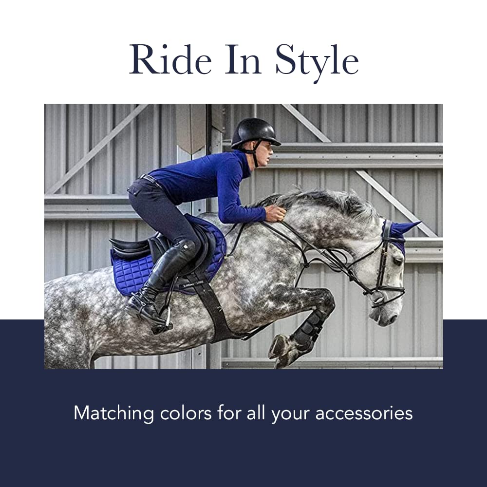 LeMieux Close Contact Saddle Pad for English Riding - Premium Horse Saddle Pads & Equestrian Equipment - Perfect for Dressage, Jumping & Trail Riding