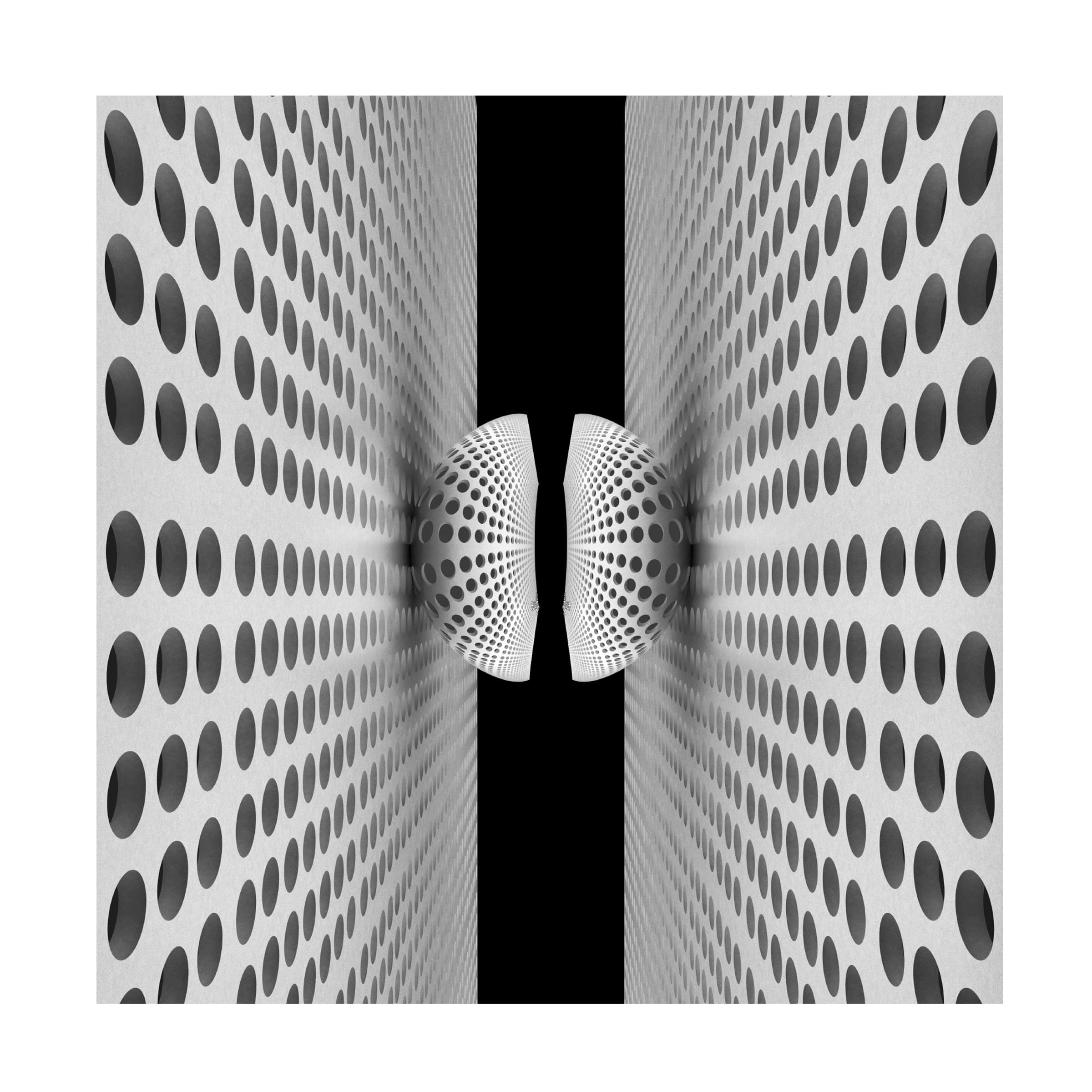 Trademark Fine Art 'Corridor Of Ball' Canvas Wall Art Print by Antonyus Bunjamin Abe - Modern Abstract Painting for Living Room, Bedroom & Office Decor