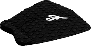 Famous Deluxe F5 5-Piece Black Traction Pad Set - Non-Slip Grip for Surfboards, Skateboards & Snowboards - Perfect for Water Sports, Extreme Sports & Outdoor Adventures