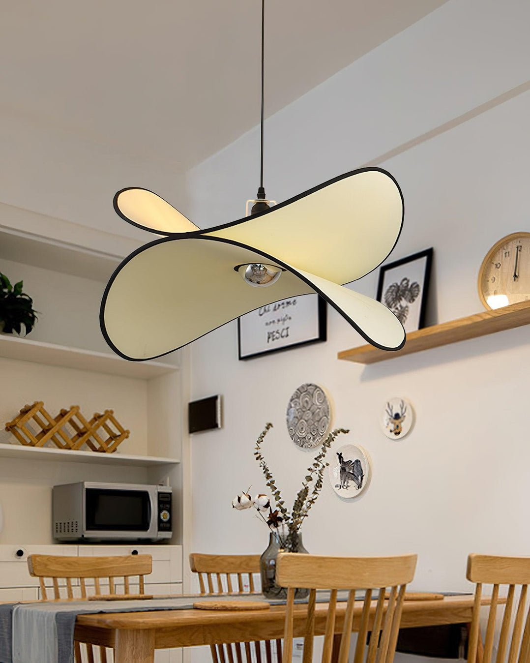 Chloe Modern Pendant Light - Elegant Hanging Lamp for Dining Room, Kitchen, Bedroom & Living Room Decor - Stylish Ceiling Lighting Fixture for Home & Office
