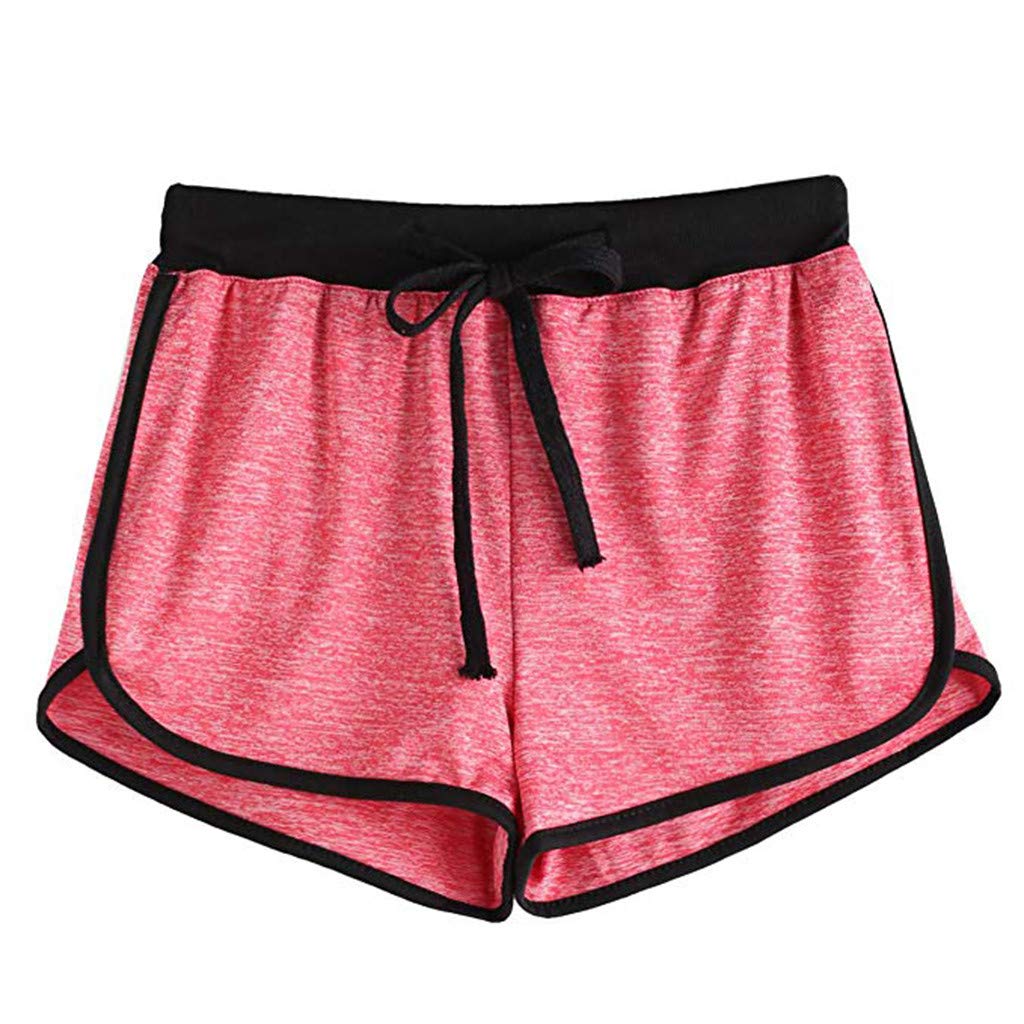 Hessimy Women's Athletic Workout Shorts - Gym Yoga Running Fitness Sports Shorts for Women - Lounge Short Pants - Perfect for Yoga, Running, Gym & Casual Wear