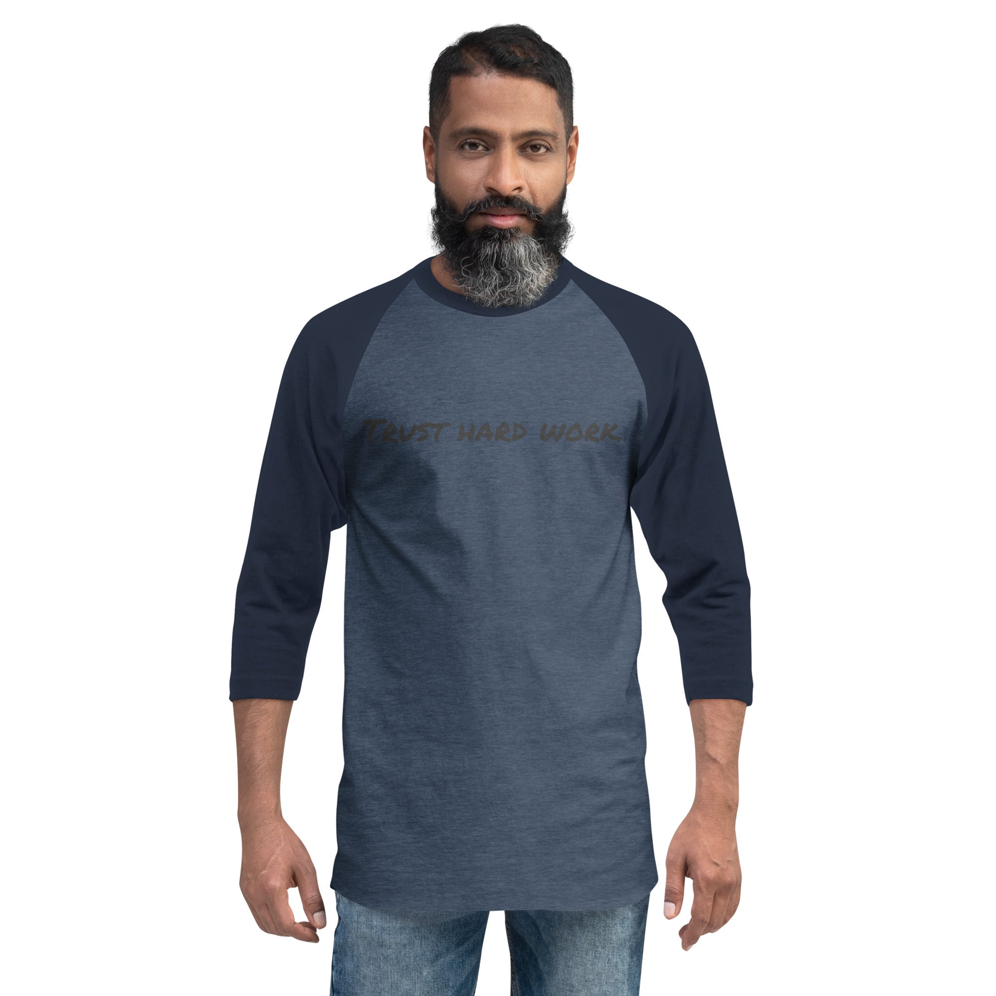 FRCS 3/4 Sleeve Raglan Shirt for Men & Women | Comfortable Baseball Tee for Casual Wear, Workout & Everyday Outfits
