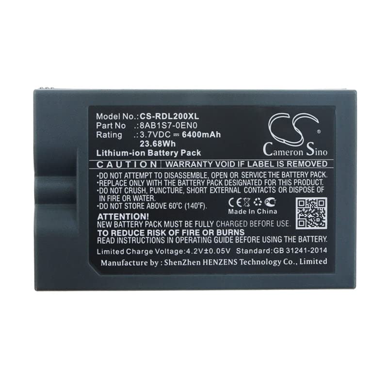VI VINTRONS Rechargeable Battery Replacement for Ring 8VR1S7, Spotlight Cam & Video Doorbell 2 - Long-Lasting Power for Home Security Cameras (Perfect for Outdoor Surveillance & Night Monitoring)