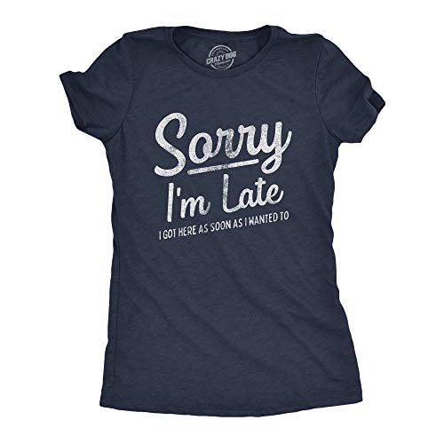 Heather Navy - Sorry Late