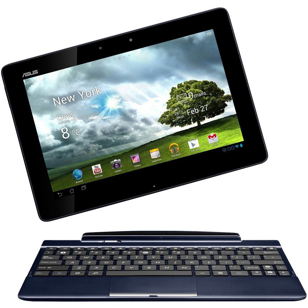 ASUS Transformer Pad TF300T Mobile Dock - Blue | Detachable Keyboard for ASUS Tablet | Perfect for Work, Travel & Home Use