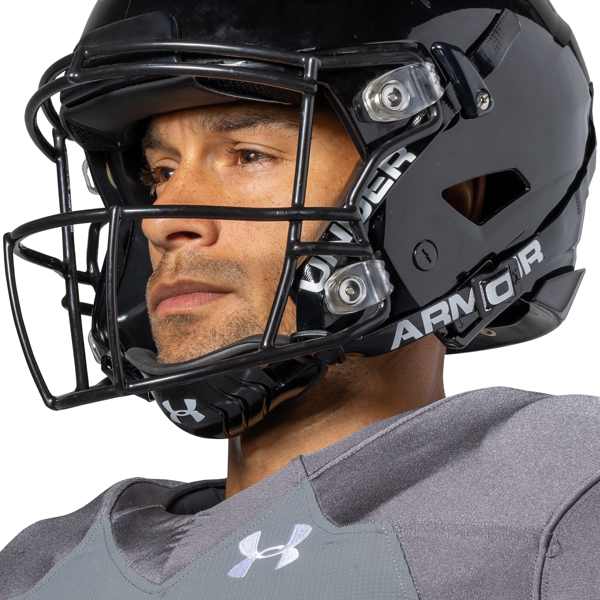 Under Armour Spotlight Chinstrap - Football & Lacrosse Chin Strap with ComfortFit Technology for Enhanced Protection | Perfect for Youth & Adult Athletes in Training & Games