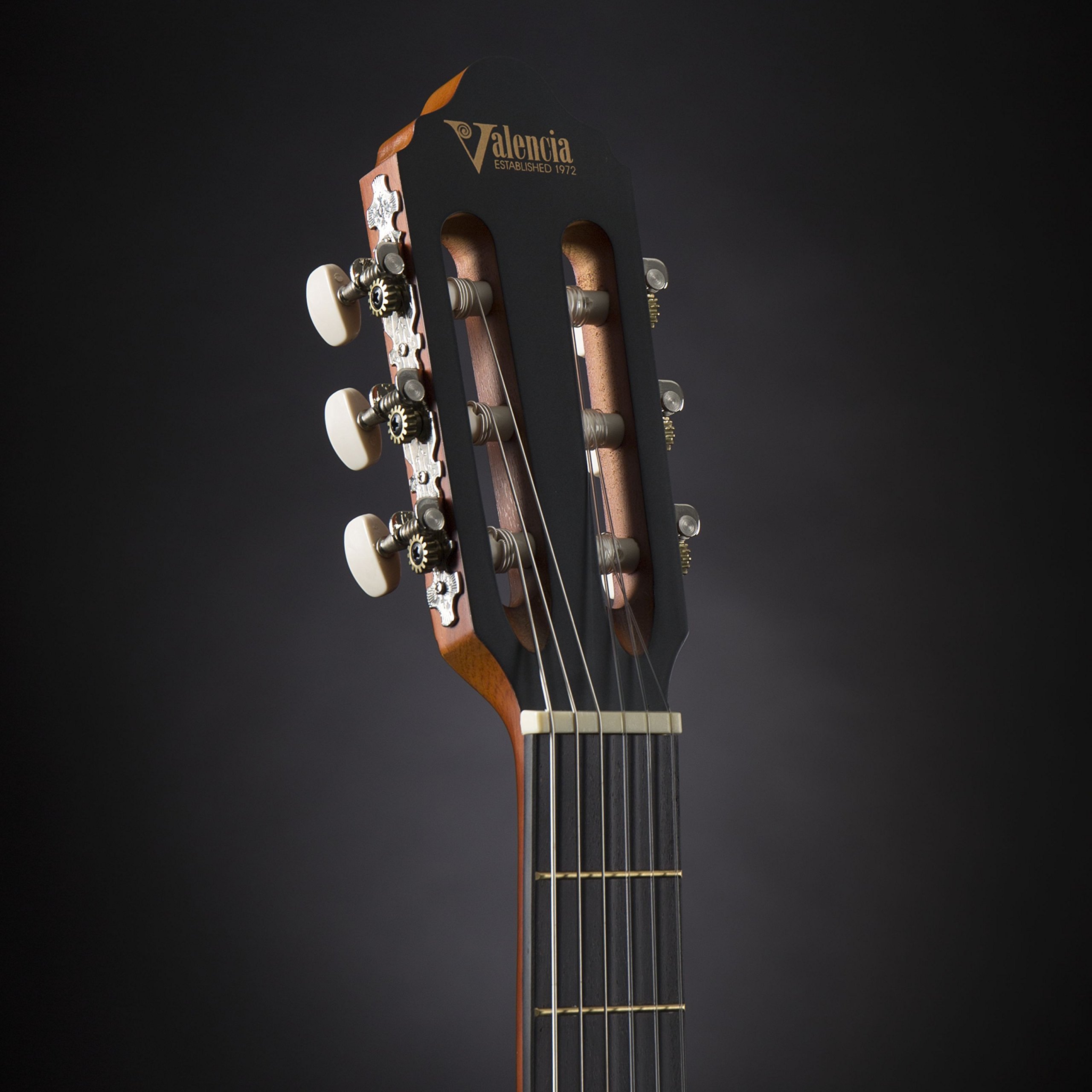 6 String Full Size Classical Guitar for Right Handed Players - Antique Finish VC204H | Perfect for Beginners, Professionals & Live Performances