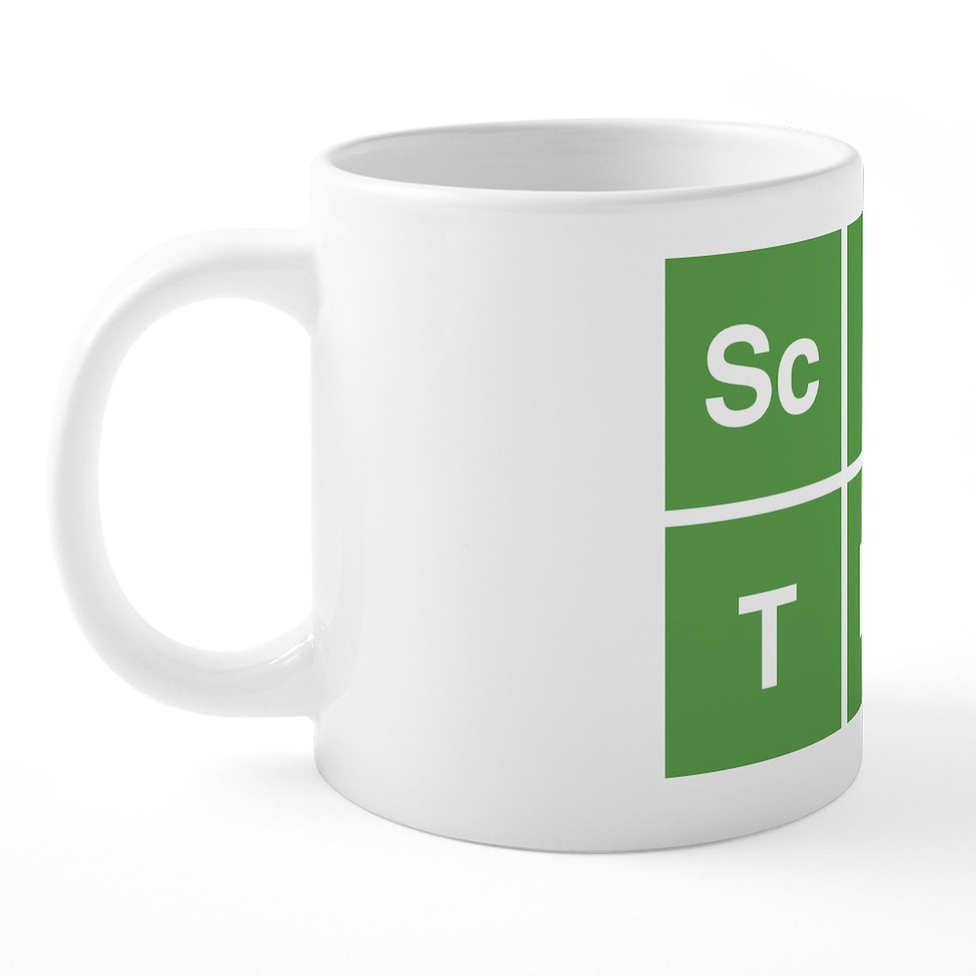 Science Teacher 20 oz Ceramic Coffee Mega Mug - Large Insulated Coffee Cup for Teachers, Professors & Educators - Perfect for Classroom, Office or Home Use