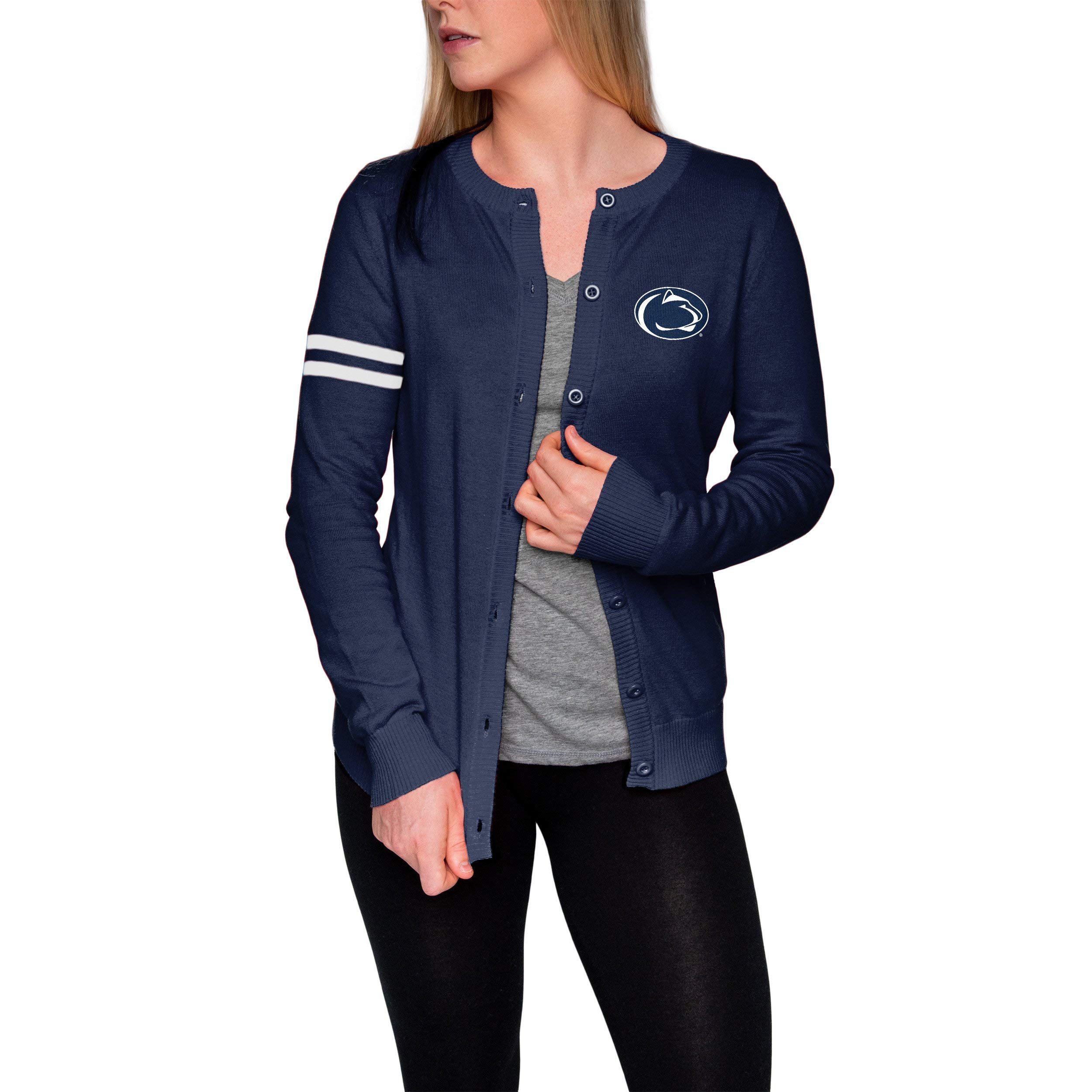 NCAA Michigan State Spartans Women's Varsity Cardigan Sweater - Team Color, X-Large - Cozy College Game Day Outfit for Football & Basketball Fans