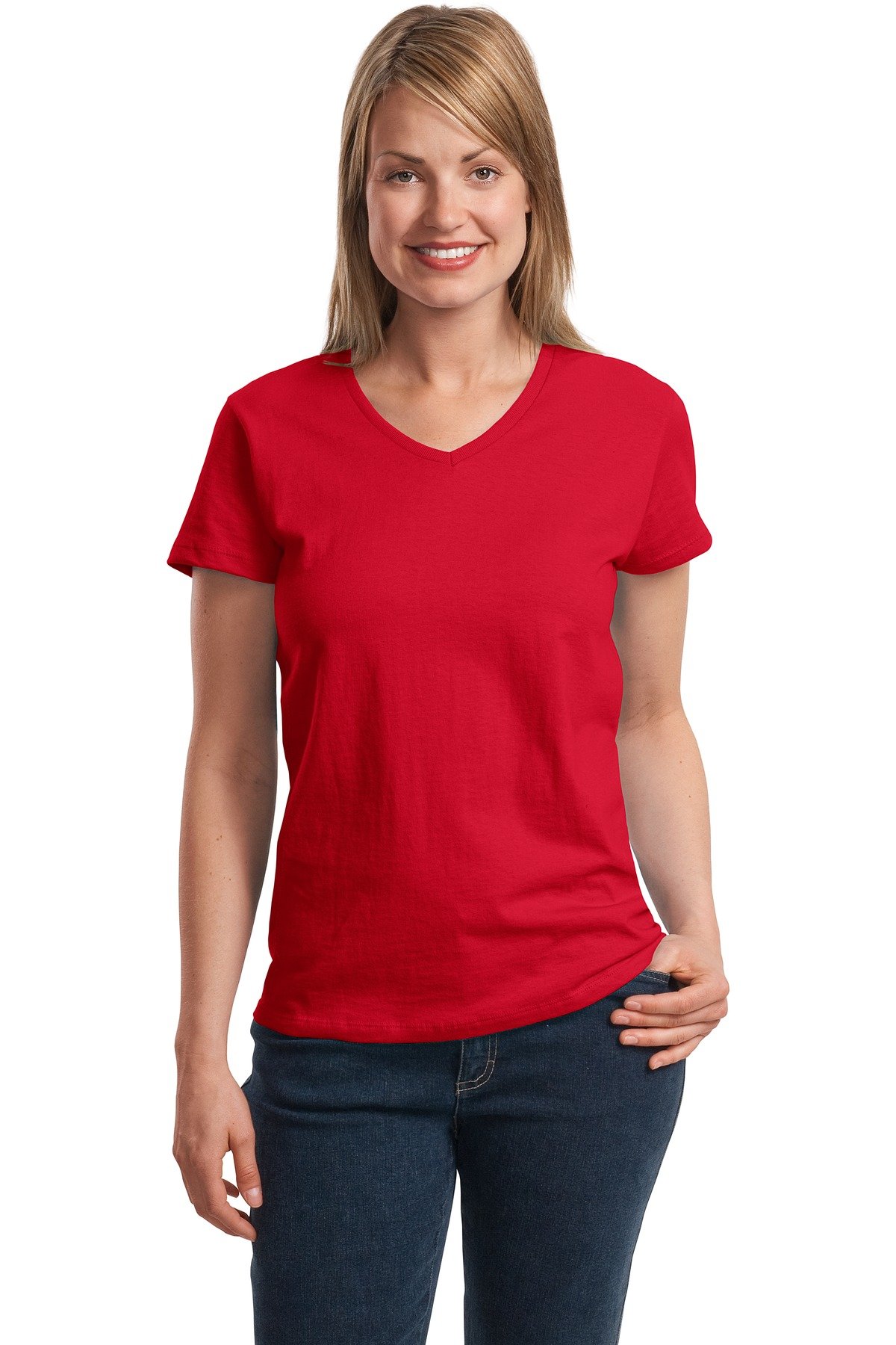 Hanes Women's 5780 ComfortSoft Cotton T-Shirt - Soft & Breathable Casual Tee for Everyday Wear, Lounge & Workout