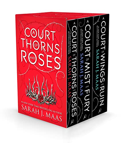 A Court of Thorns and Roses Complete Book Series Box Set - Fantasy Romance Novels for Adults, Perfect for Gifts and Book Club Reading