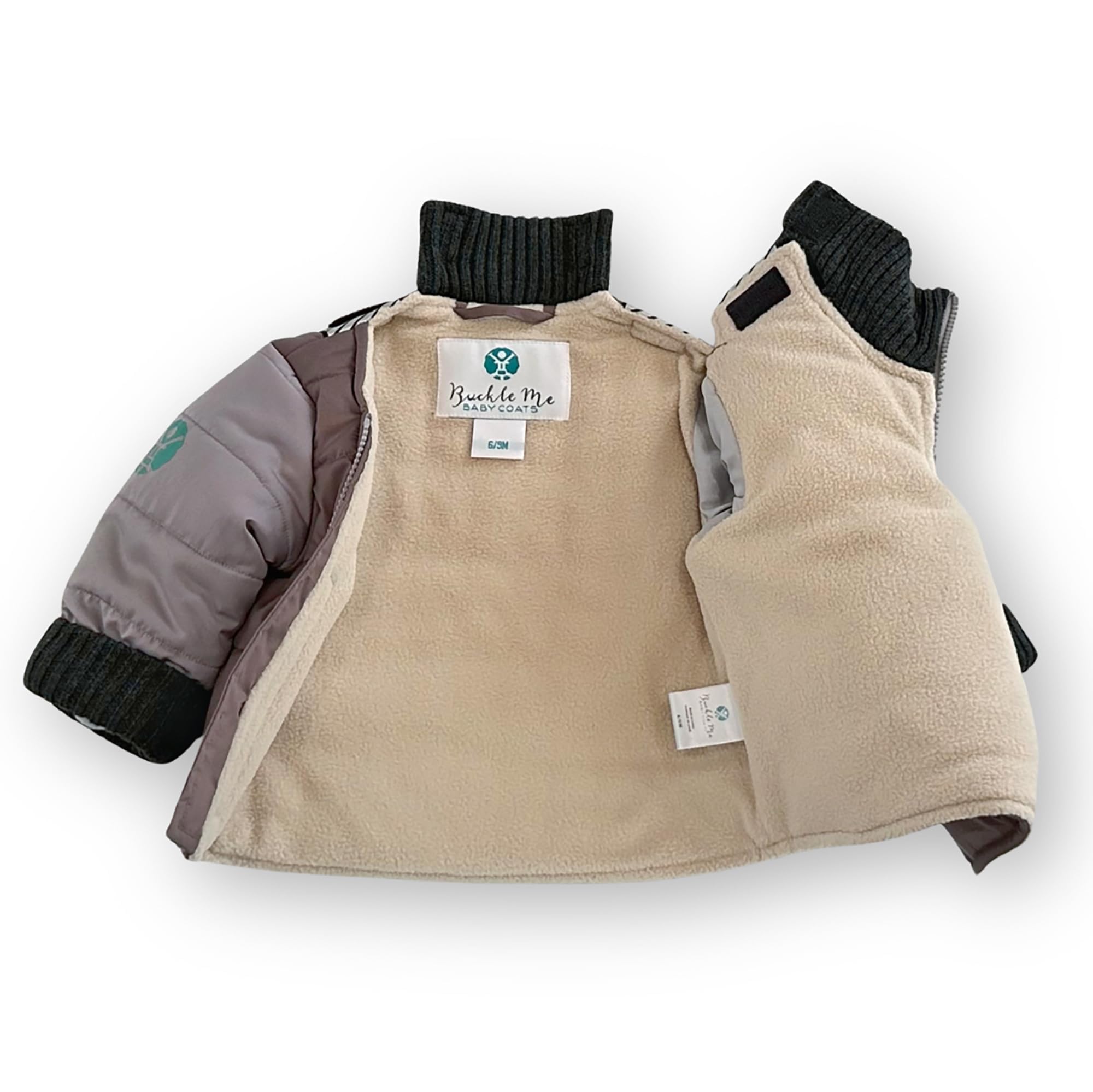 Buckle Me Baby Winter Coat - Safe & Warm Car Seat Jacket for Boys & Girls (6M-6Y) | Shark Tank Featured | Perfect for Winter Travel & Outdoor Adventures