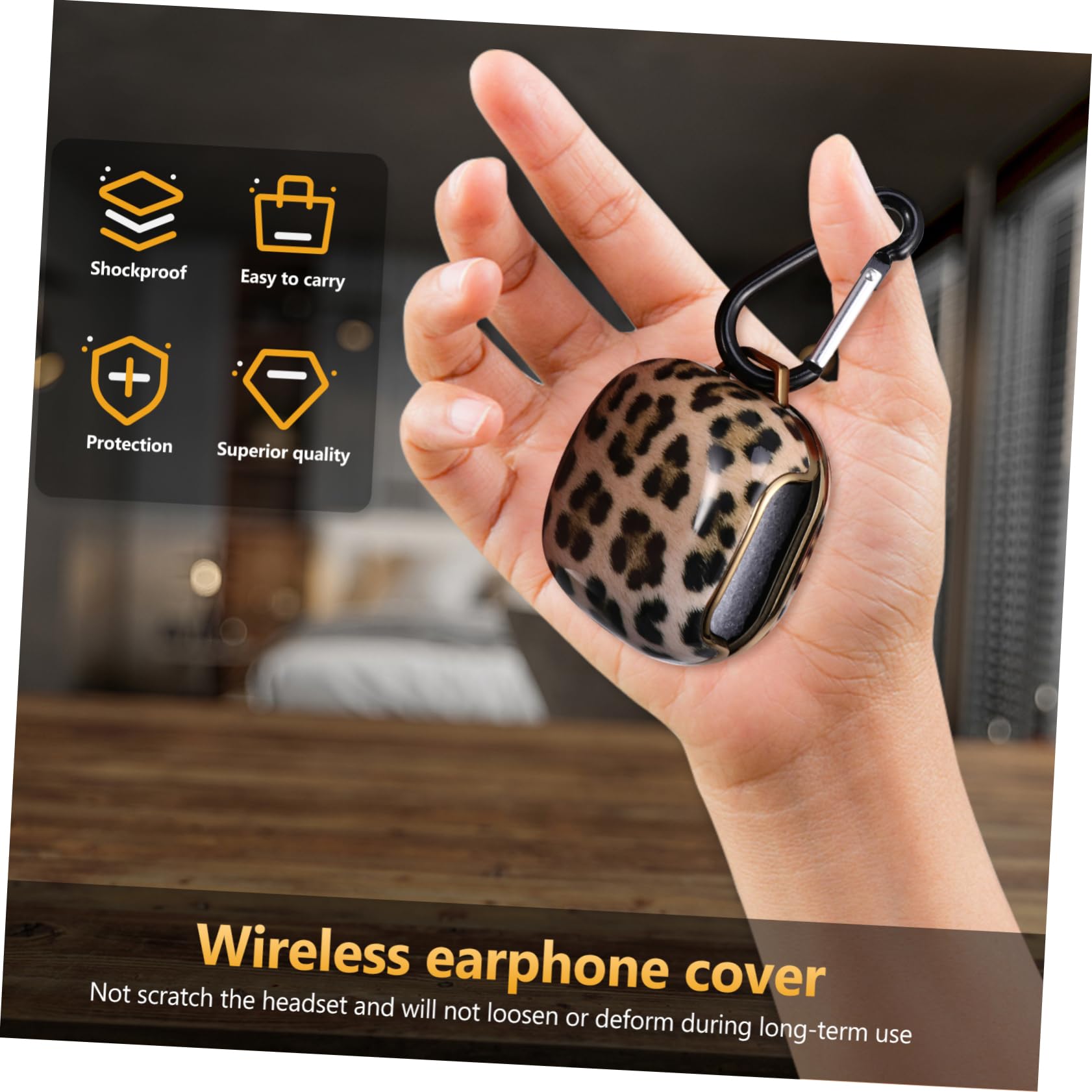 **Homoyoyo Waterproof Headphones Case (2 Pack) - Durable Protective Storage Cover for Pro Headset - Perfect for Travel, Gym & Outdoor Activities**