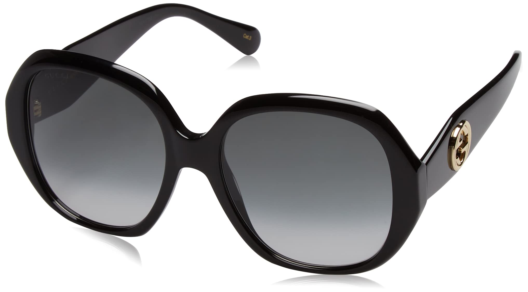 Gucci Women's GG Acetate Octagonal Sunglasses - Luxury Designer Shades for Women, UV Protection, Fashionable & Stylish - Perfect for Beach, Travel & Everyday Wear