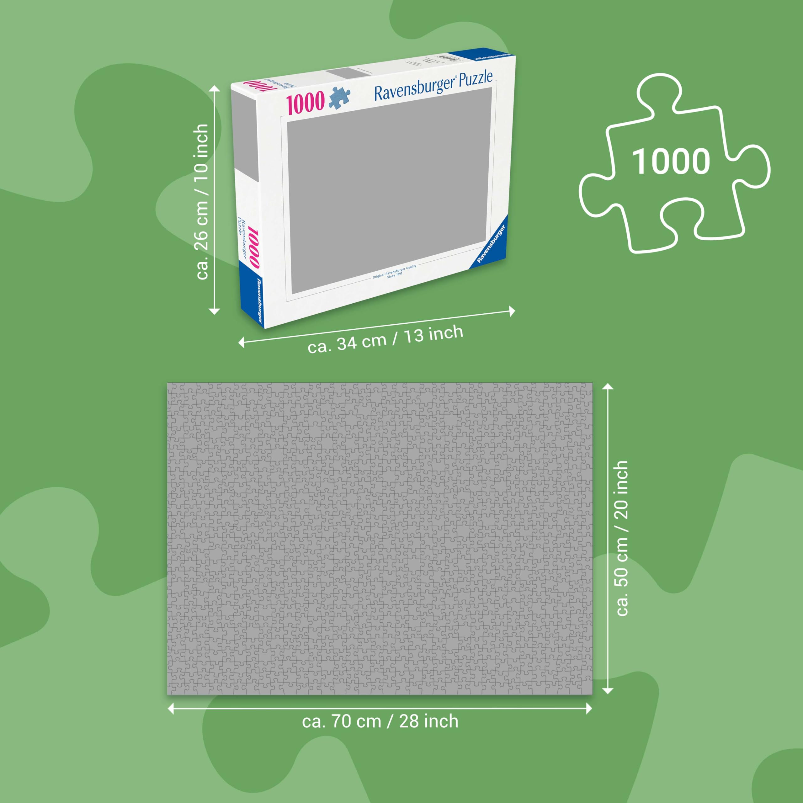 Ravensburger 1000 Piece Jigsaw Puzzle - Todos Estan Locos Aqui - Adult Puzzle for Framing (70x50cm) | Challenging Art Puzzle for Home Decor, Relaxation & Family Game Night