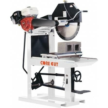 CC800M Concrete Block Saw - Heavy Duty Masonry Cutting Tool for Professional Construction & DIY Projects - Perfect for Cutting Bricks, Pavers & Concrete Blocks