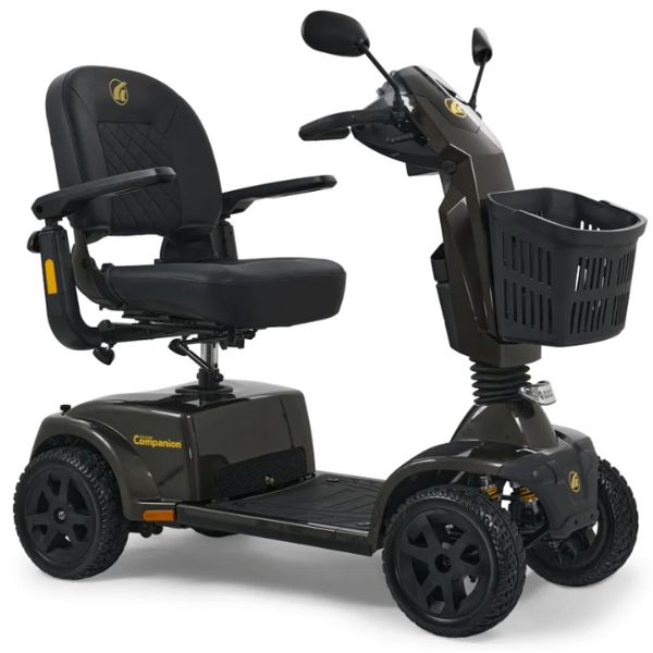 Golden Technologies Companion 4 Wheel Bariatric Mobility Scooter GC440 - Heavy Duty Electric Scooter for Adults & Seniors with 500 lbs Capacity - Ideal for Indoor & Outdoor Use, Shopping, Travel & Daily Mobility