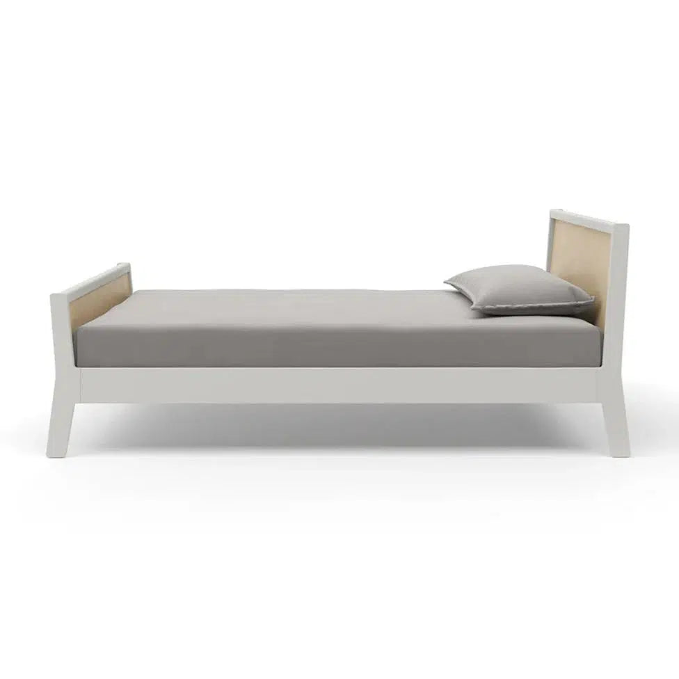 Oeuf Sparrow Twin Bed in Birch - Modern Kids Bedroom Furniture for Small Spaces & Nursery Decor