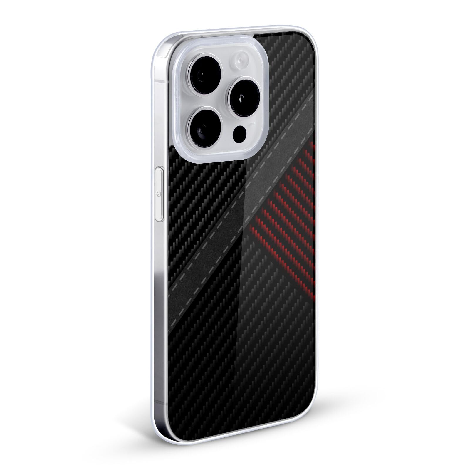 Officially Licensed Alyn Spiller Stitch Carbon Fiber Soft Gel Case for Apple iPhone 11 Pro Max - Durable Protection with Stylish Design, Perfect for Everyday Use, Travel & Outdoor Activities