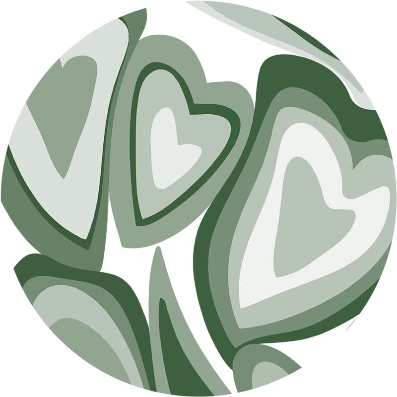 Abstract Green Heart