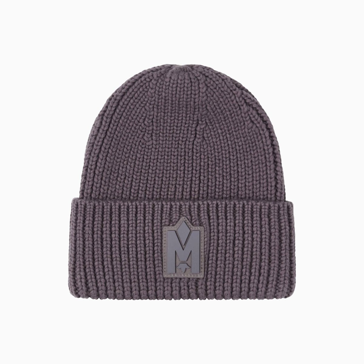 JUDE MZ Hand Knit Ribbed Cuff Beanie Hat - Winter Warm Knitted Wool Toque for Men & Women - Perfect for Skiing, Snowboarding & Outdoor Activities