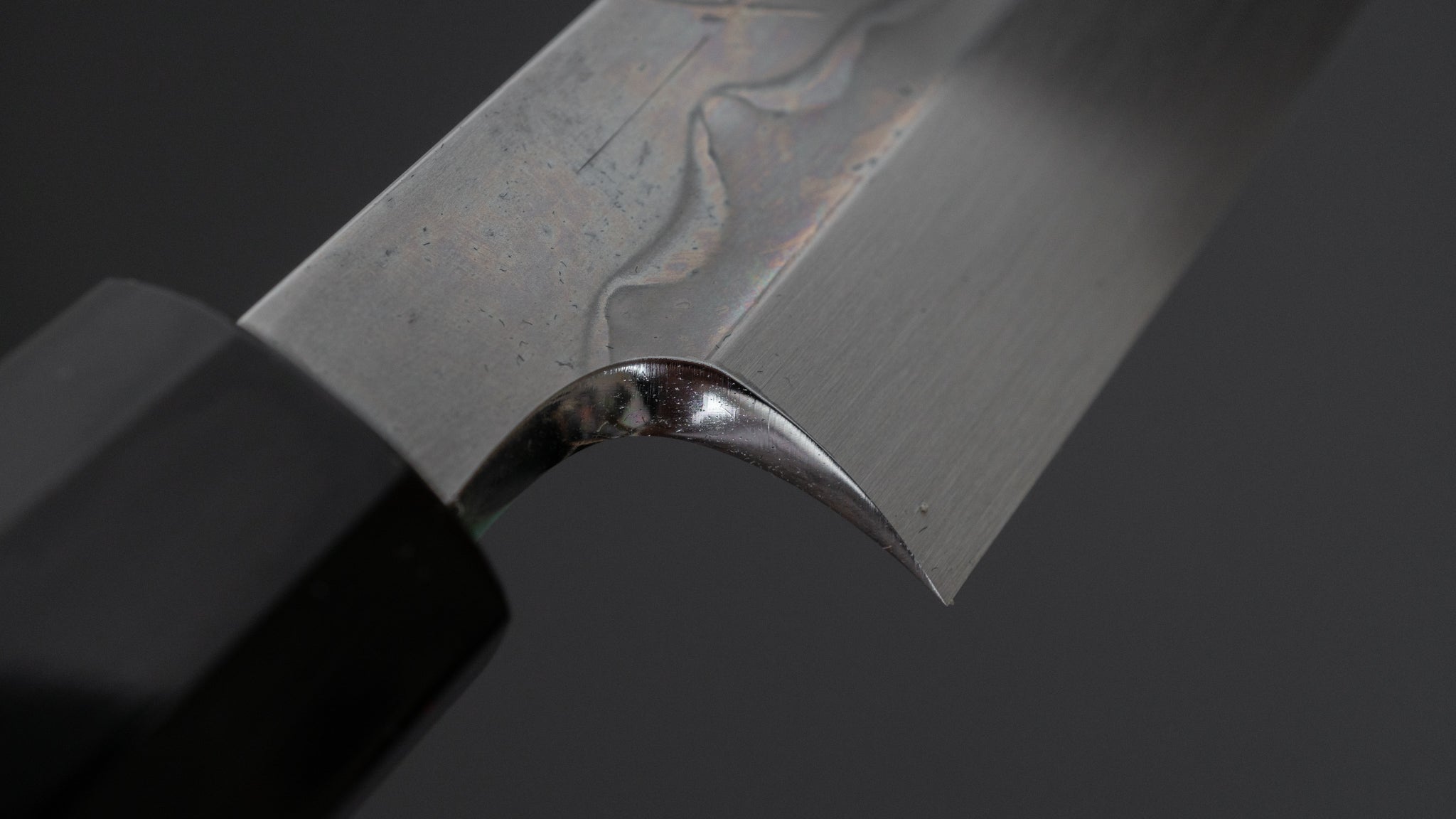 Hitohira Togashi White #1 Sanbonsugi Mizu Honyaki Yanagiba 300mm Japanese Sushi Knife - Kurokaki Persimmon Handle with Saya - Perfect for Sushi Chefs & Japanese Cuisine Lovers