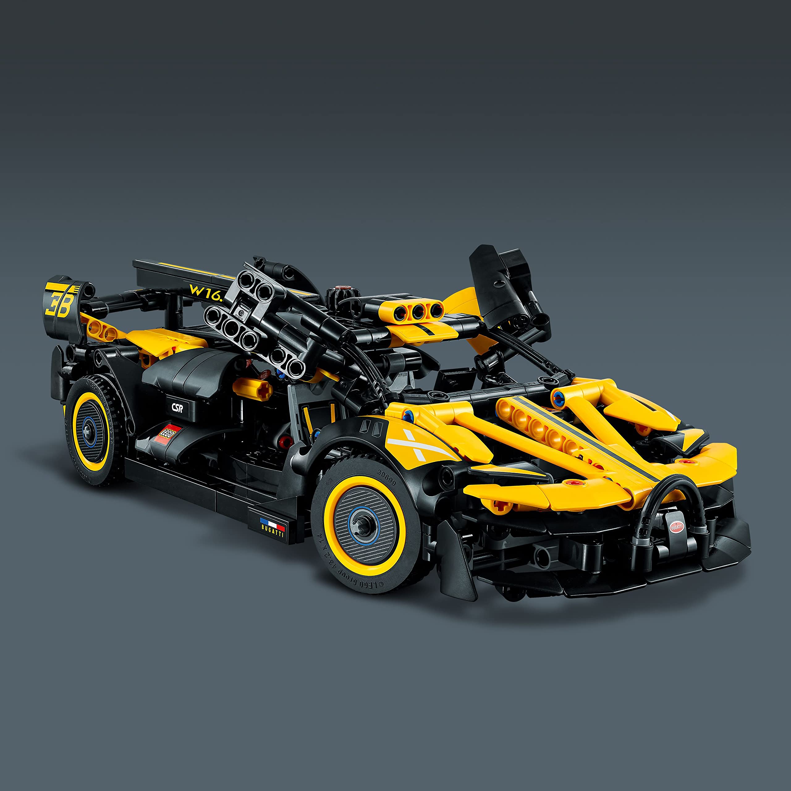 LEGO Technic Bugatti Bolide Racing Car Building Set 42151 - Collectible Sports Car Model Kit for Kids & Teens Ages 9+, STEM Engineering Toy for Boys & Girls - Perfect for Back to School, Birthday Gifts & Racing Enthusiasts