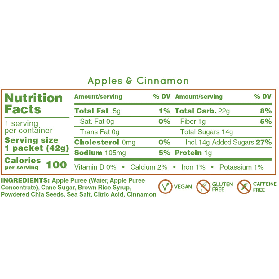 HUMAGEL Apple Cinnamon Supplement - Natural Energy Booster for Workouts & Daily Wellness | Supports Immune System & Digestion - Perfect for Athletes, Fitness Enthusiasts & Healthy Lifestyle