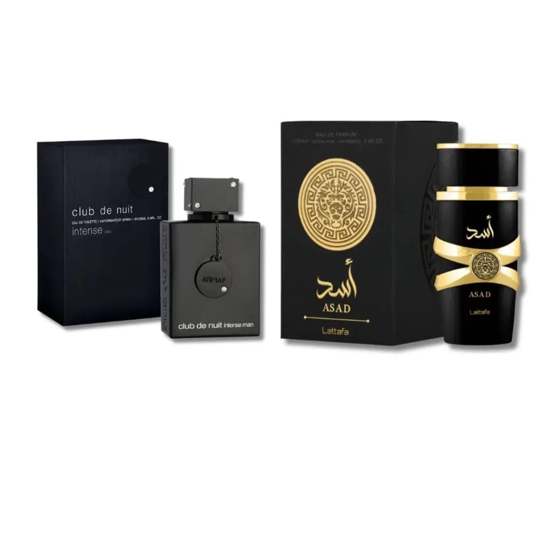 Club Original de Nuit Intense Eau De Parfum Spray for Men 6.8 oz - Citrus Spicy & Long Lasting Cologne - Perfect for Date Nights & Special Occasions