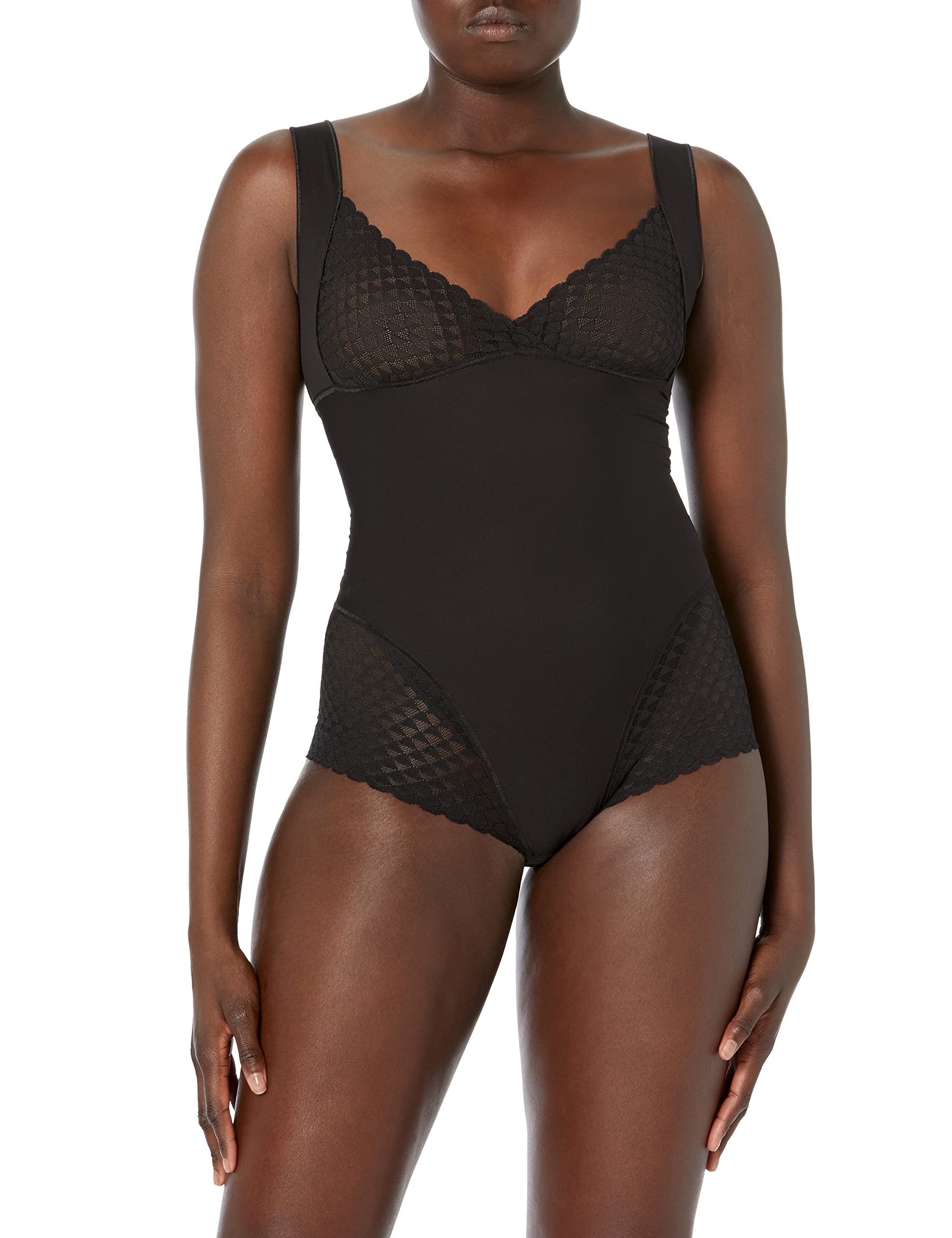 Simone Perele Women's Subtile Bodysuit - Seamless Lingerie for Everyday Comfort & Support | Perfect for Layering, Date Nights & Special Occasions
