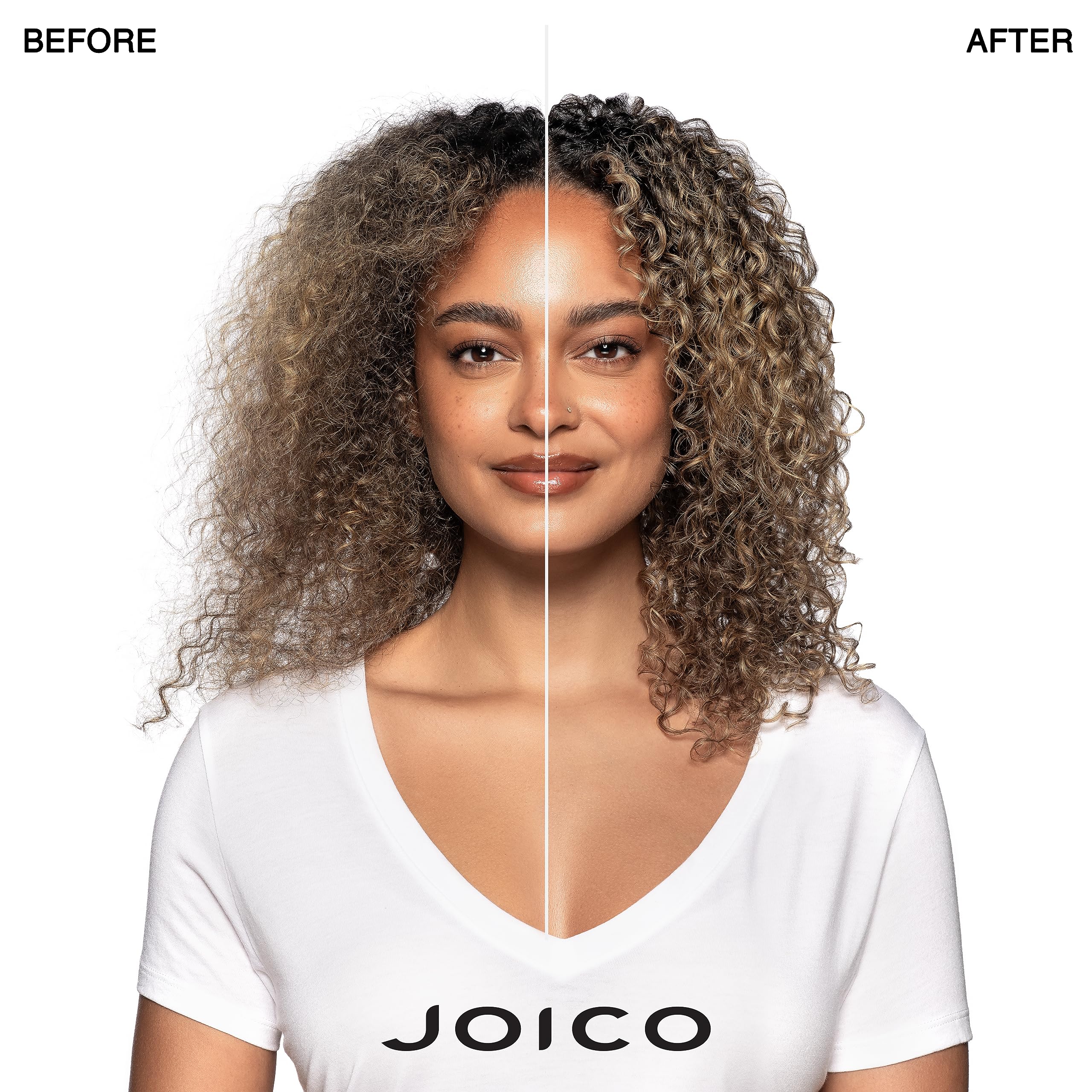 Joico InnerJoi Strengthen Shampoo & Conditioner Set for Damaged & Color-Treated Hair - Sulfate & Paraben Free, Vegan Formula (33.8 Fl Oz) - Repair & Protect Dry, Brittle Hair at Home or Salon